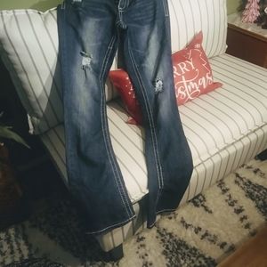 Women's or teens denim jeans
